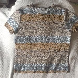 Kathie Lee embroidered top.